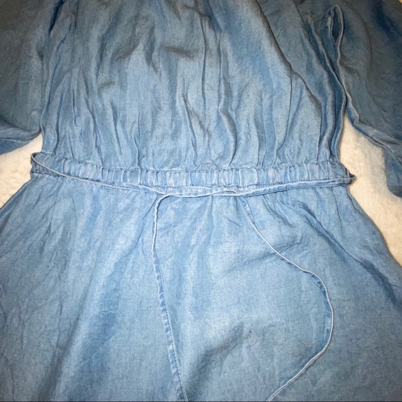 Splendid denim 3/4 sleeve dress - Picture 3 of 6